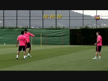 Skills Xavi, Iniesta & Sergio