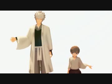【MMD銀魂】ドSコンビできょうもハレバレ【銀時＆総悟】