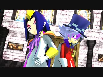 【MMD】ジョーカー＆スペードのモデルテスト【怪盗ジョーカー】