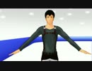 【進撃のMMD ON ICE】ベルトルトが4回まわって降りてくるだけ