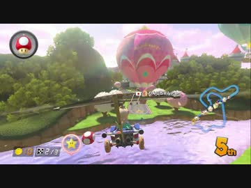 【実況】(高画質)マリオカート8スナザメThreeMancellCup視点02