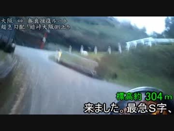 【CB400ss】暗峠でフルバンク停車してきてしまった