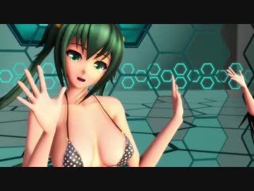 【MMD】うちの唯依姫達で(ex)『エレクトリック・スター』（三角ビキニ）