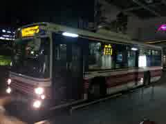【大谷循環】小田急バス　06-E9152（いすゞPJ-LV234L1）【バス走行音】