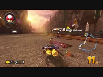 【実況】(高画質)マリオカート8スナザメThreeMancellCup視点06