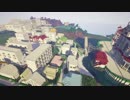 【Minecraft】豆腐で豆腐の街を作ってみた