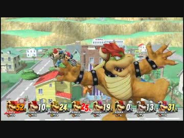 クッパ様の8人乱闘