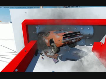 現場監督と課長の車こわれる