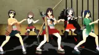 【MMD艦これ】赤城達でワンダホー・ニッポン！