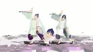 【MMD鬼徹】義経公×３でえれくとりっく・えんじぇぅ