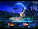 【スマブラ】CPU対戦で動画テスト【for WiiU】