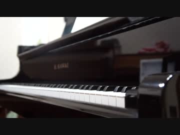 【ピアノ】ニコニコ動画混沌自由奏のバラードゾーンを弾いてみた