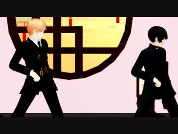 【APヘタリアMMD】英と日でFUJIMORI -祭- FESTIVAL【モーショントレース】