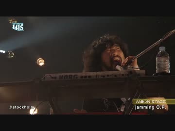 滝さん、シンセで参加-jamming O.P.