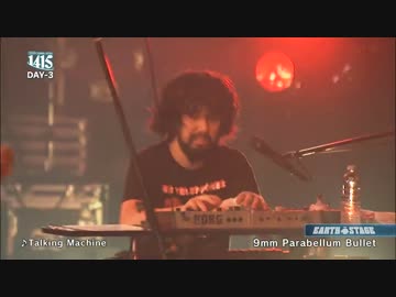 滝さん、シンセで参加-9mm②Talking Machine