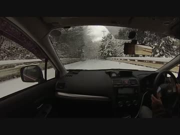 GoPRO入手できたので、雪道走ってきた。