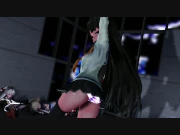 【MMD】磯風Girls【艦これ】.