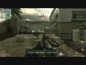 【PC版】ダメ子のへたれプレイ⑬ MW3 TDM【CoD:MW3】