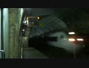 JR北陸本線　筒石駅　特急はくたか(回送)　通過