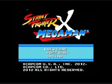 ストリートファイターVSロックマン うだうだ実況プレイpart1