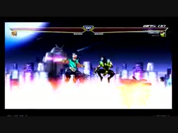 ストリートファイターvsモータルコンバット（豪鬼vsカメレオン）