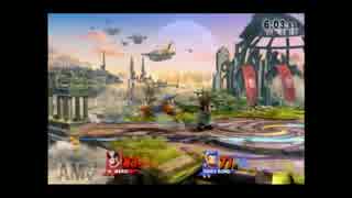 【スマブラwiU】ごみばこ(DD)VSぱせりまん(ドクターマリオ)【2本先取】