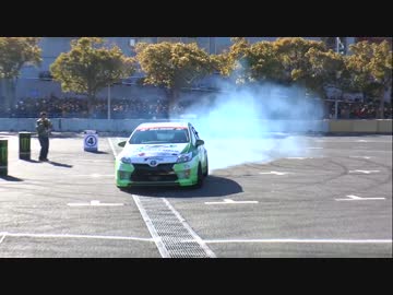 EV&amp;FR化改造のプリウスによるドリフト走行