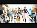 【MMD】ちびアルミンでCM「天使のはね」+Happy【モーショントレース】