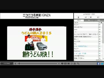 【ニコ生アーカイブ】珍年満年　魁どっちのうどんショー2015 ②