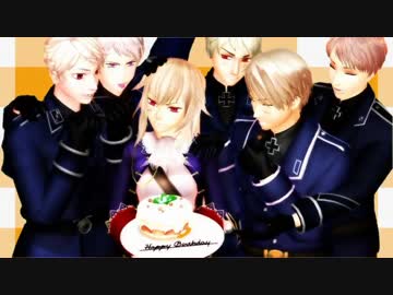 【APヘタリアMMD】PUTAN MANIACS【普誕2015】