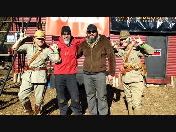 サバイバルゲーム　枯れた声　番外編～クリス・コスタ氏と記念撮影～