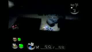 ピクミン２】水中の城縛りプレイ-アメボウズ出現探索開始【ゆっくり】1/2