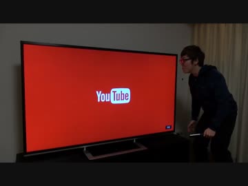 84インチ4kTVで淫夢を鑑賞する音の出るゴミ.114514