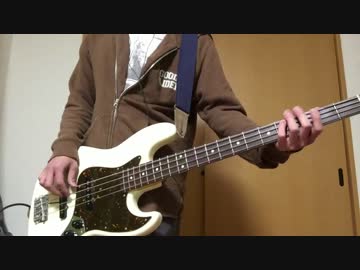 【ベース】　RAY　弾いてみた　【弾き直し】