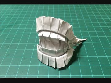 【季節を彩る】１月の折り紙「歯」の折り方　パート1