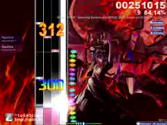 Osu!mania!【4k譜面】曲名リリーゼと炎龍レーヴァテイン