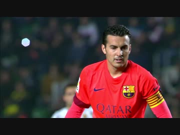 All goals  Elche CF vs FC Barcelona