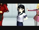 【MMD】潮でバラライカ with キリコ&セイラ【ジャンル混合】