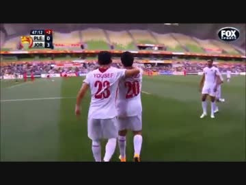 AFC Asian Cup Australia 2015 game15 パレスチナ VS ヨルダン