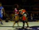 【LLPW】風間ルミ・イーグル沢井VS斉藤緑・安田留美【女子プロレス】
