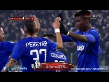 [コッパ・イタリア]ユベントス×ベローナ[ハイライト]