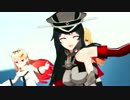 【MMD艦これ】試験的にLUVORATORRRRRY!【阿賀野ビスマルク夕立】