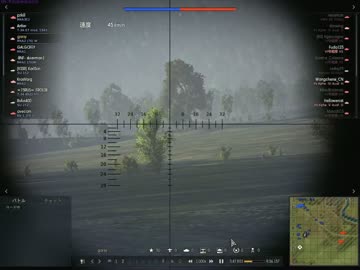 M4A2(76)Wで行進間射撃が当たって困惑するわし.warthunder
