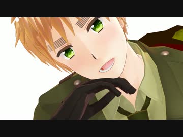 【APヘタリアMMD】マユゲヒビカセ【リップシンク配布】