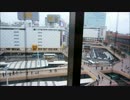 仙台駅西口を一望できるエレベーター