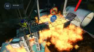 Trials Fusion Track Central #18 Construction climb easy