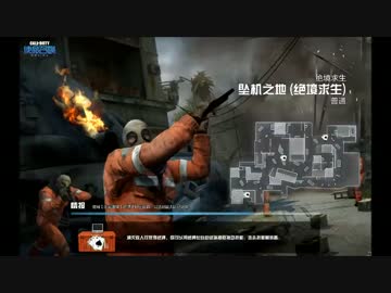 [プレイ動画]中国CoDのサバイバルモードで遊んでみたよ[CoD:O]