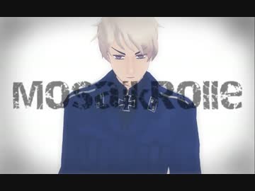 【APヘタリアMMD】普でモザイクロール【普誕2015】