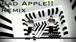 【ＭＭＤ】沢村と倉持でBad Apple!!Remix【ダイヤ】