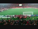 アジアカップ2015 1/16 日本vイラク 試合終盤ーヤット胴上げ 現地撮影